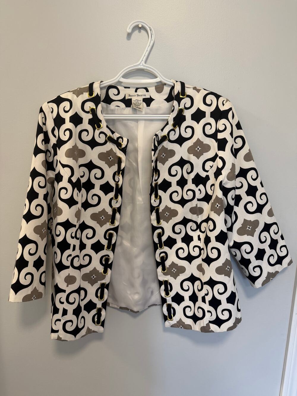 Susan Bristol Patterned Blazer